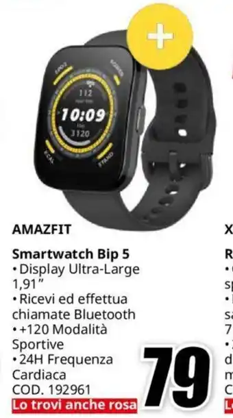 MediaWorld AMAZFIT Smartwatch Bip 5 offerta