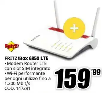 MediaWorld FRITZ!Box 6850 LTE offerta