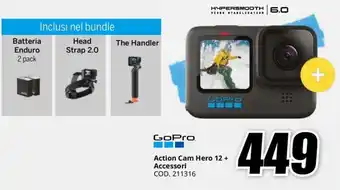 MediaWorld GoPro Action Cam Hero 12 + Accessori offerta