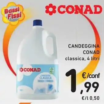 Spazio Conad CANDEGGINA CONAD classica, 4 litri offerta