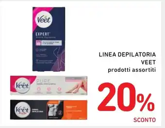 Spazio Conad LINEA DEPILATORIA VEET prodotti assortiti offerta