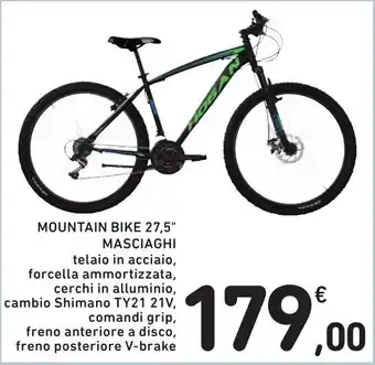 Spazio Conad MOUNTAIN BIKE 27,5" MASCIAGHI offerta