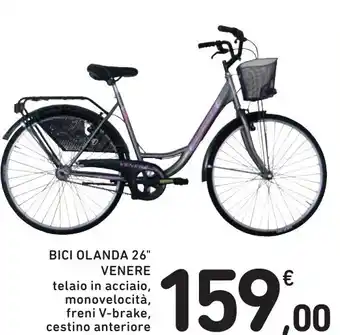 Spazio Conad BICI OLANDA 26" Venere offerta