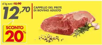 Italmark CAPPELLO DEL PRETE DI BOVINO ADULTO offerta