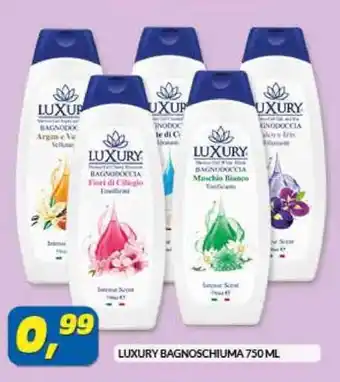 Risparmio Casa LUXURY BAGNOSCHIUMA 750 ML offerta