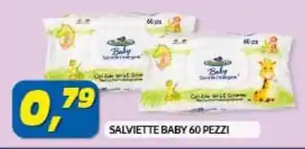 Risparmio Casa SALVIETTE BABY 60 PEZZI offerta