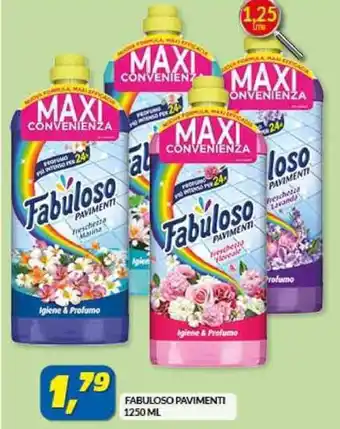 Risparmio Casa FABULOSO PAVIMENTI 1250 ML offerta