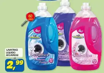 Risparmio Casa LAVATRICE LIQUIDO 60 LAVAGGI offerta