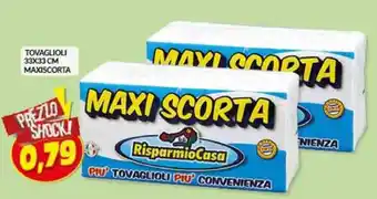 Risparmio Casa TOVAGLIOLI 33X33 CM MAXISCORTA offerta