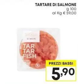 Pam TARTARE DI SALMONE offerta