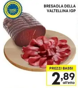 Pam BRESAOLA DELLA VALTELLINA IGP offerta