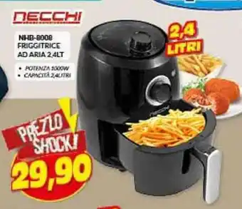 Risparmio Casa NECCHI NHẸ-300E FRIGGITRICE AD ARIA 2,4LT offerta