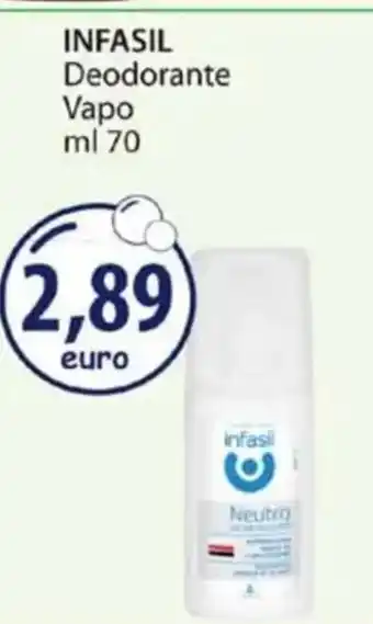 Acqua & Sapone INFASIL Deodorante Vapo ml 70 offerta