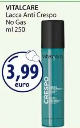 Acqua & Sapone VITALCARE Lacca Anti Crespo No Gas ml 250 offerta