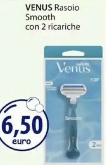 Acqua & Sapone VENUS Rasoio Smooth con 2 ricariche offerta