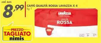 Italmark CAFFÈ QUALITÀ ROSSA LAVAZZA X 4 kg 1 offerta