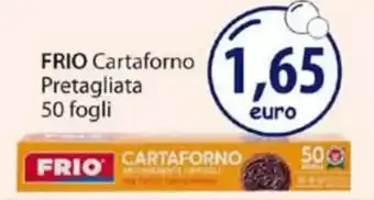 Acqua & Sapone FRIO Cartaforno Pretagliata 50 fogli offerta