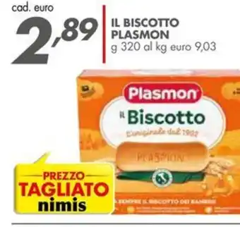 Italmark IL BISCOTTO PLASMON g 320 offerta