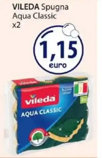Acqua & Sapone VILEDA Spugna Aqua Classic x2 offerta