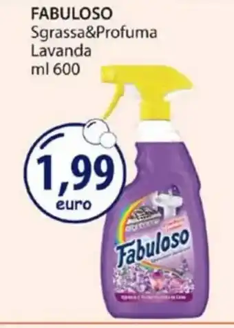 Acqua & Sapone FABULOSO Sgrassa&Profuma Lavanda ml 600 offerta