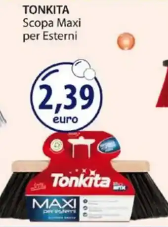 Acqua & Sapone TONKITA Scopa Maxi per Esterni offerta