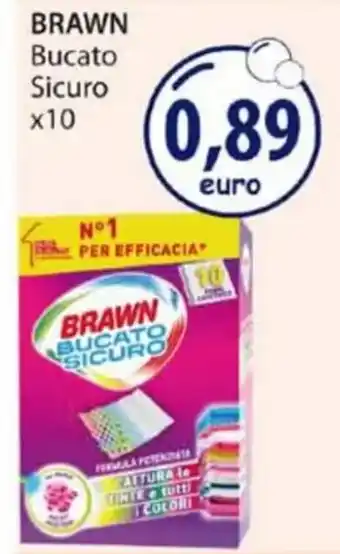 Acqua & Sapone BRAWN Bucato Sicuro x10 offerta