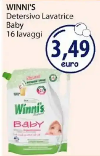 Acqua & Sapone WINNI'S Detersivo Lavatrice Baby 16 lavaggi offerta