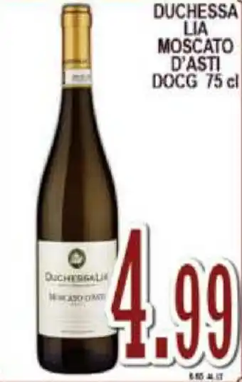 Duchessa Lia Moscato D'Asti DOCG 75 cl