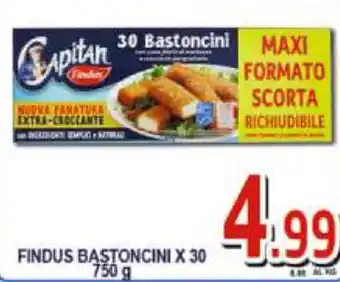 Sacoph Findus Bastoncini x 30 750 g offerta