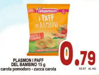 Sacoph Plasmon I Paff del Bambino 15 g offerta