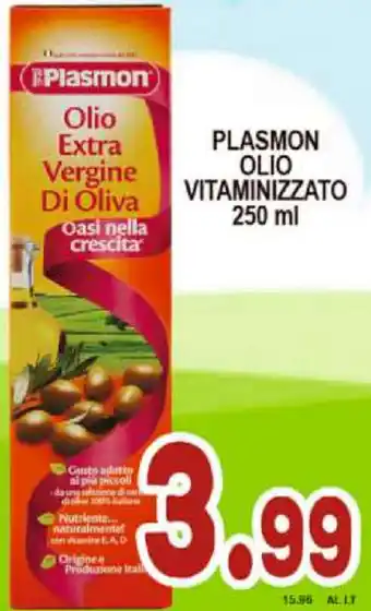 Sacoph Plasmon Olio Vitaminizzato 250 ml offerta