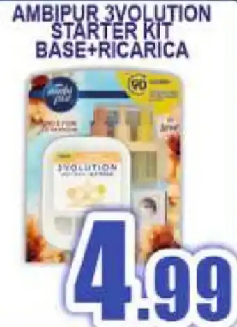 Sacoph Ambipur 3Volution Starter Kit Base+Ricarica offerta
