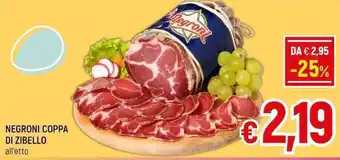 A&O NEGRONI COPPA DI ZIBELLO offerta