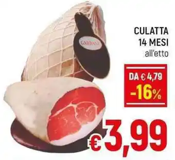 A&O CULATTA 14 MESI offerta