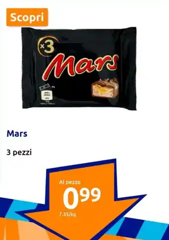 Action Mars 3 pezzi offerta