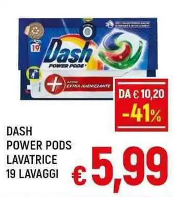 A&O DASH POWER PODS LAVATRICE 19 LAVAGGI offerta