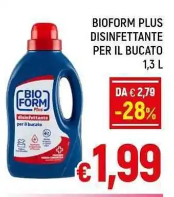 A&O BIOFORM PLUS DISINFETTANTE PER IL BUCATO 1,3 L offerta