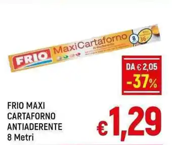 A&O FRIO MAXI CARTAFORNO ANTIADERENTE 8 Metri offerta