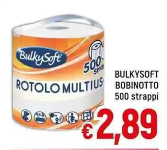 A&O BULKYSOFT BOBINOTTO 500 strappi offerta