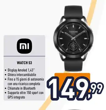 Unieuro WATCH S3 offerta