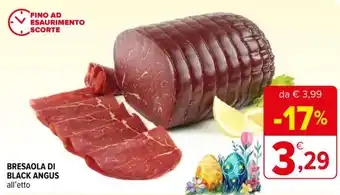 Iperal BRESAOLA DI BLACK ANGUS all'etto offerta