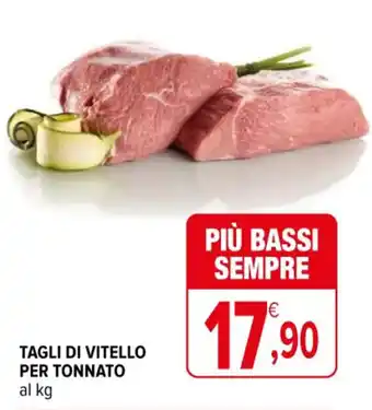 Iperal TAGLI DI VITELLO PER TONNATO offerta