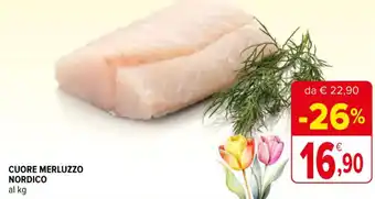 Iperal CUORE MERLUZZO NORDICO offerta