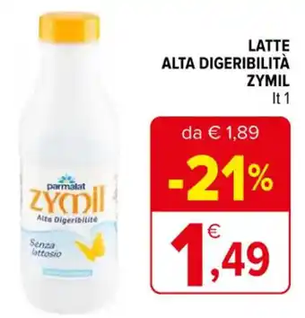 Iperal LATTE ALTA DIGERIBILITÀ ZYMIL 1 lt offerta