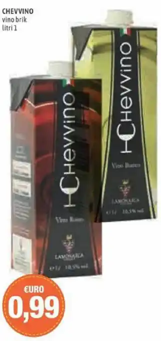 Madis Chevvino Vino Brik 1 litri offerta