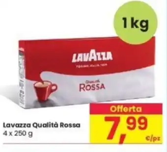 Interspar Lavazza Qualità Rossa 4 x 250 g offerta