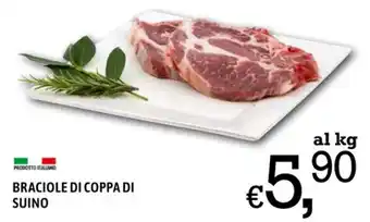 Famila BRACIOLE DI COPPA DI SUINO offerta