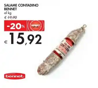 Bennet SALAME CONTADINO BENNET offerta