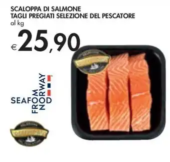 Bennet SCALOPPA DI SALMONE TAGLI PREGIATI SELEZIONE DEL PESCATORE offerta