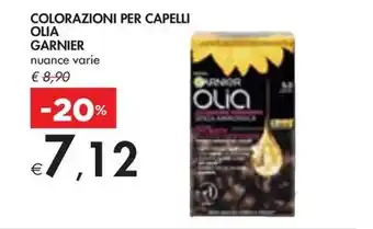 Bennet COLORAZIONI PER CAPELLI OLIA GARNIER nuance varie offerta